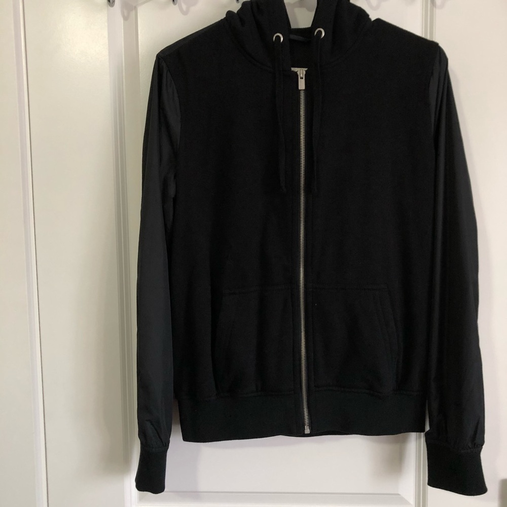 GARAGE BLACK “WINDBOMBER” JACKET - SIZE MEDIUM